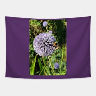 Pollen gathering from a Globe Thistle Tapestry