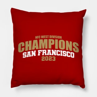 San Francisco Division Champions 2023 Pillow