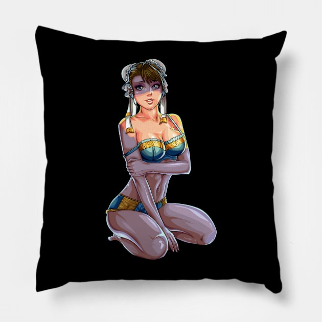 Chun Li Pillow by dlo168