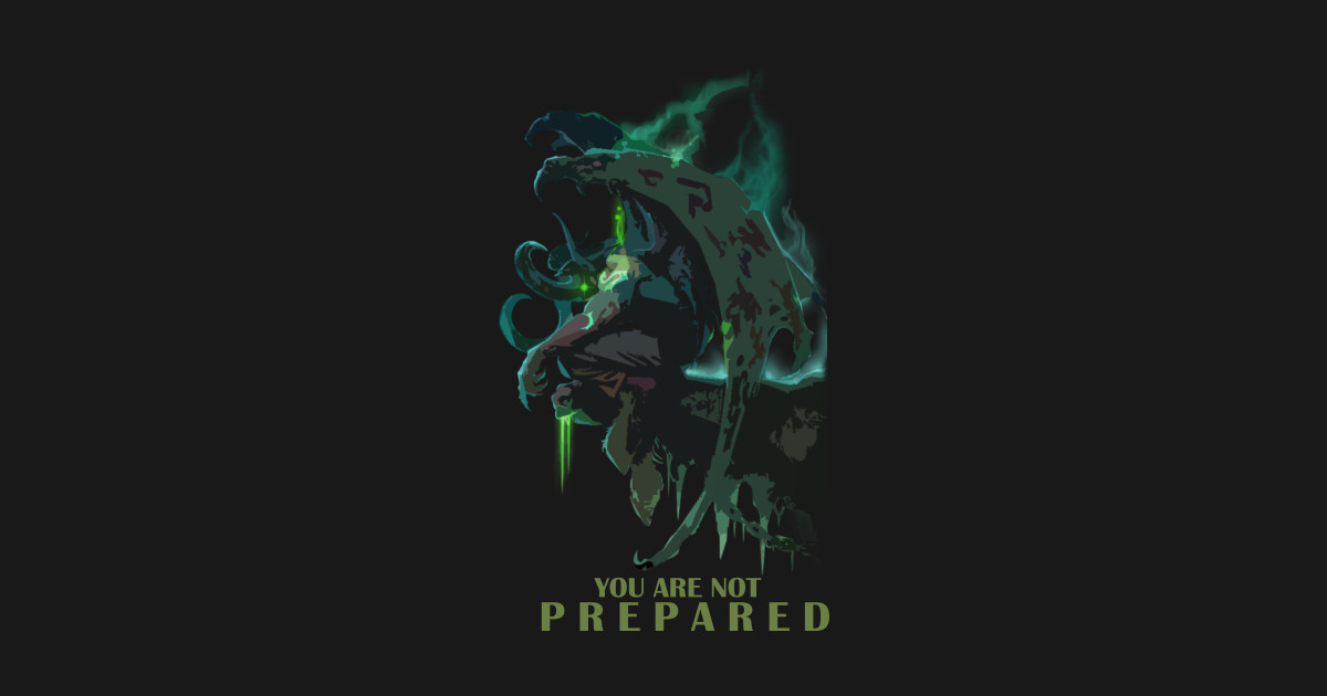 Not Prepared Illidan Stormrage Hoodie Teepublic