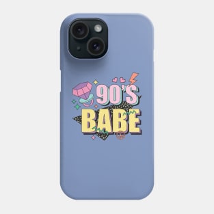 90s Babe Retro Vintage Aesthetic Phone Case