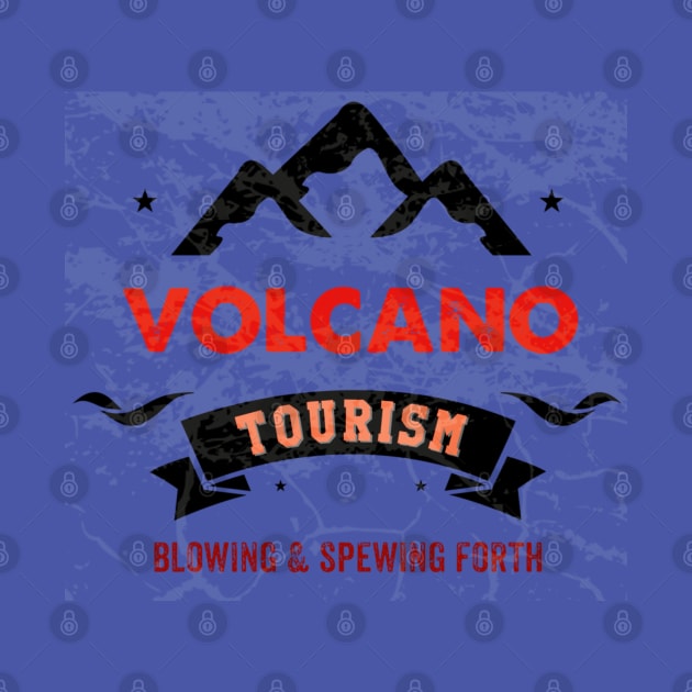 Volcano Tourism by Quirky Design Collective