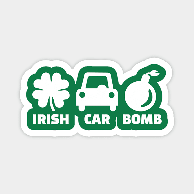 Irish car bomb Magnet by Designzz