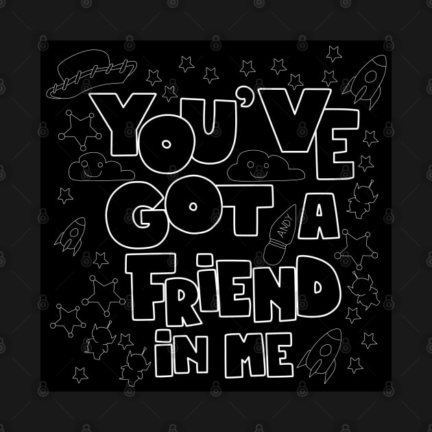 you have friends so enjoy this life ecopop lettering wallpaper fun by jorge_lebeau