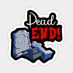 Halloween Dead End Graveyard Costume Magnet