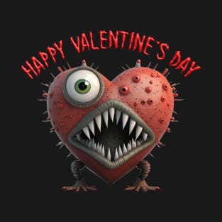 Valentines Day Monster v06 T-Shirt