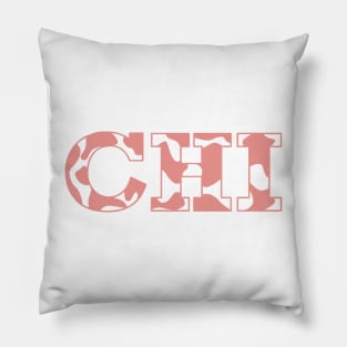 Chi Cow Pattern Pillow