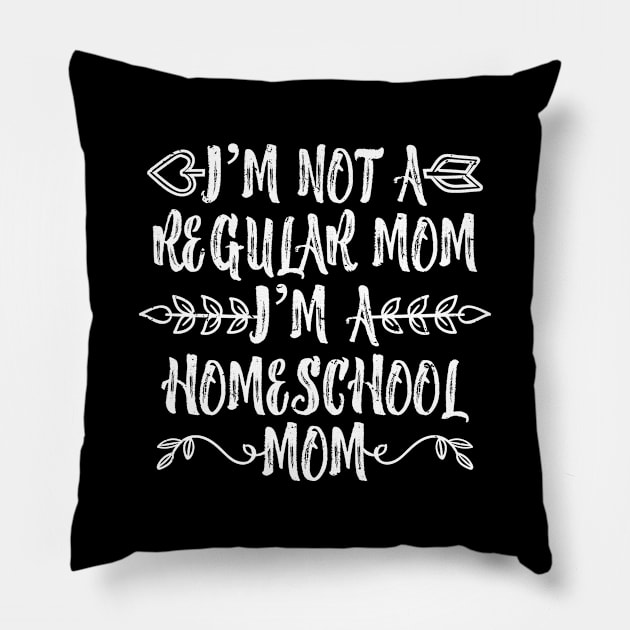 Homeschool Mom Life Pillow by PixelArt