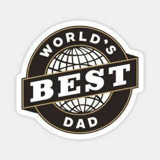 Fathers Day Worlds Best Dad Father Birthday Gift For Daddy New Dad Top Dad To Be Shirt Funny Dad Present Pop Papa Magnet