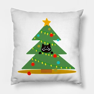 Christmas Cat Pillow