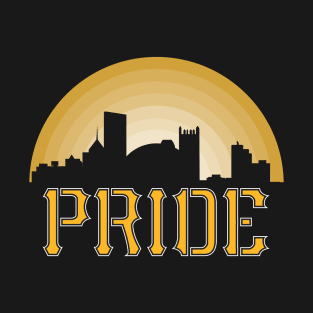 PRIDE Pittsburgh Black and Gold T-Shirt