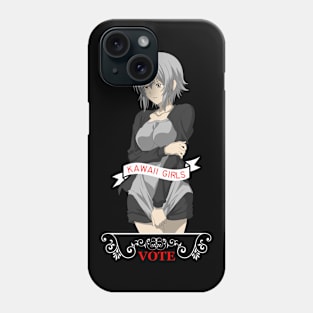 03 - KAWAII GIRLS VOTE Phone Case