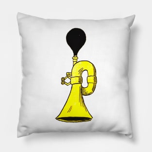 yellow horn Pillow