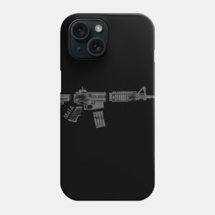 M4A1 blisters Phone Case