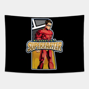 SUPERFARTER DADDY Tapestry