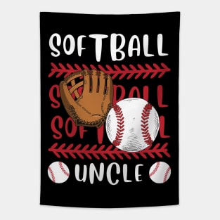 My Favorite Softball Player Calls Me Uncle Gift for Softball Uncle Tapestry