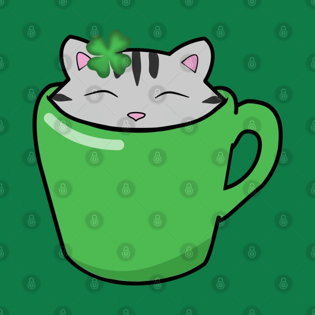 St Patrick's day cat by Purrfect