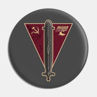 Soviet Submarine - Akula Class Pin