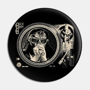 Vinyl Record mf doom Pin