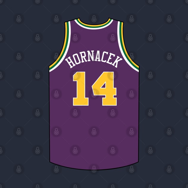 Jeff Hornacek Utah Jersey Qiangy by qiangdade