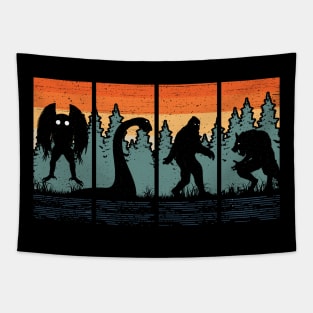 Cryptid Vintage Tapestry