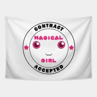 Magical Girl Contract Accepted Tapestry