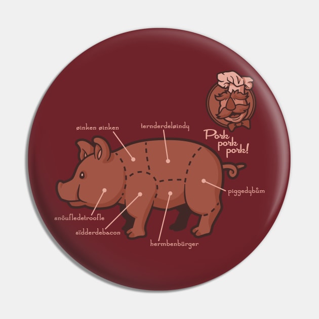 Pork Pork Pork Pin by chocopants