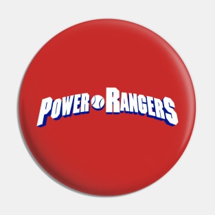 Power Baseball Rangers Pin