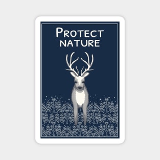 Protect nature Magnet