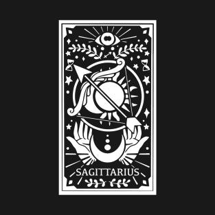 Sagittarius - Tarot Style T-Shirt