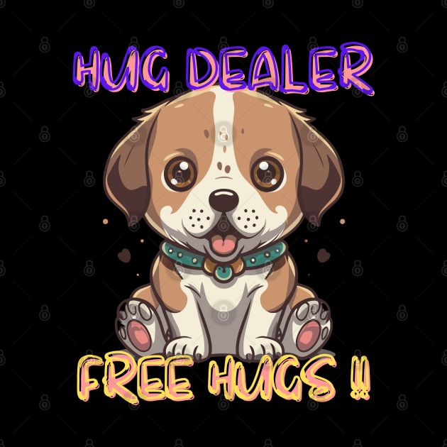 Hug Dealer cute dog by Ironclaw