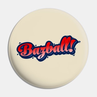 Bazball Cricket Pin