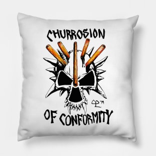 Churrosion of Conformity Pillow