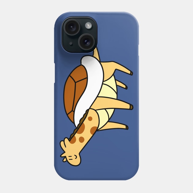 Giraffe Turtle Phone Case by saradaboru