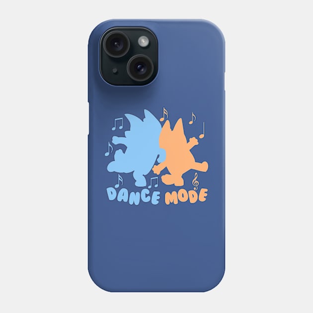 Dance Mode Phone Case by Karl Doodling