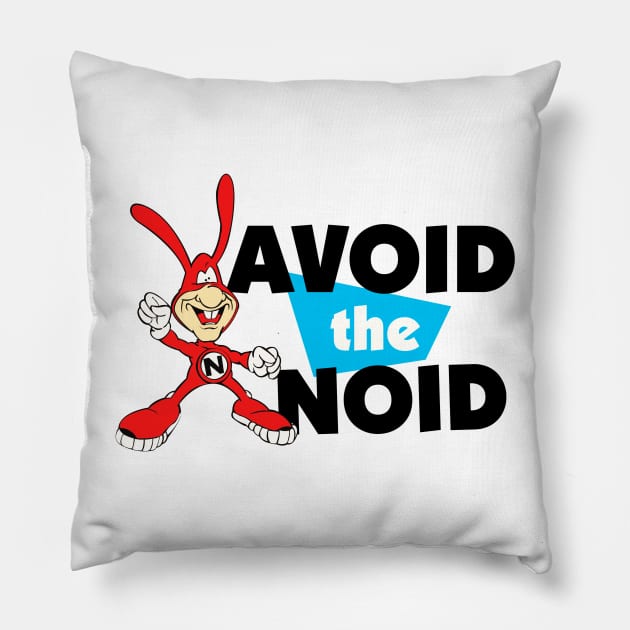 Avoid The Noid - The Flop House Pillow by tukiem