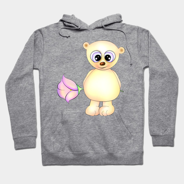 teddy bear pastel hoodie