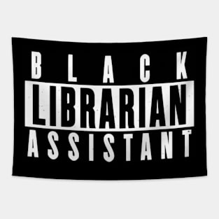 Black Librarian Assistant Tapestry