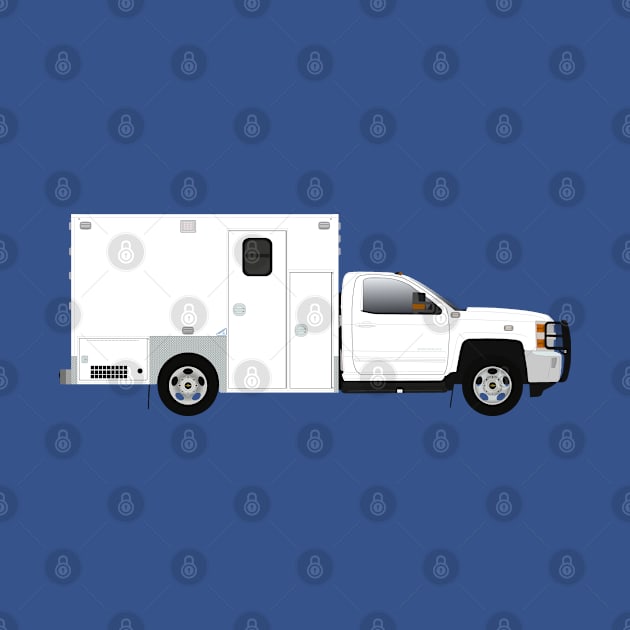 White Type I ambulance by BassFishin