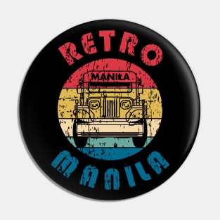 Retro Manila Vintage Pin