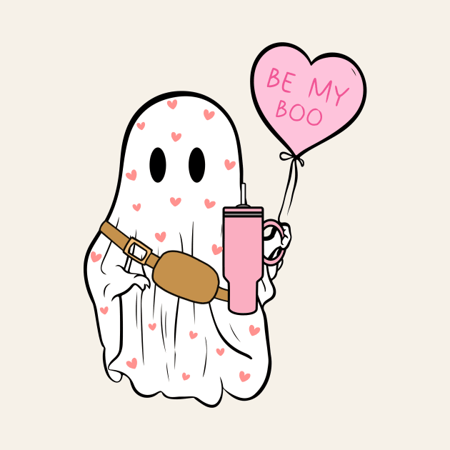 Be My Boo Boujee Cute Ghost Love by Nessanya