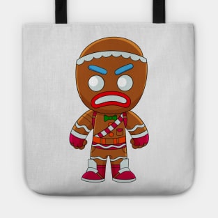 Gingerbread Man fanart, baby cookies man, angry gingerbread Tote