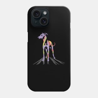 Whippet Dog Sighthound Minimal Art Phone Case