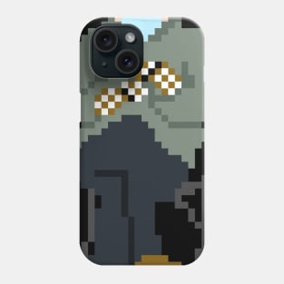 Bernie Sanders Mittens Sitting Inauguration 8 Bit Meme Phone Case