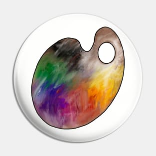 Paint palette Pin