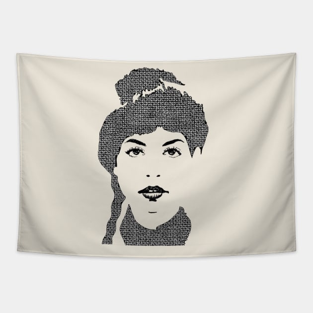 Kim (Pattern) Tapestry by artgiantdrag