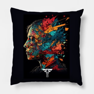 The Last of Us - INFECTED Print - concept art fan art Pillow