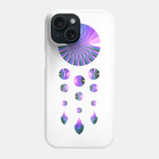 Dream Catcher | Nebula Blue Green Pink White Phone Case