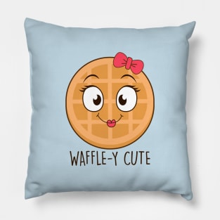 Waffle-y-cute Pillow