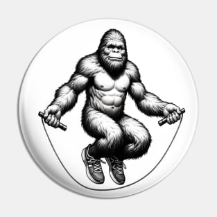 Bigfoot Jumping Rope Pin